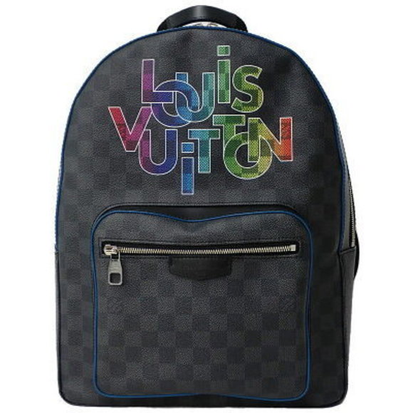 Louis Vuitton Damier Graphite Black Josh Backpack - Picture 1 of 8